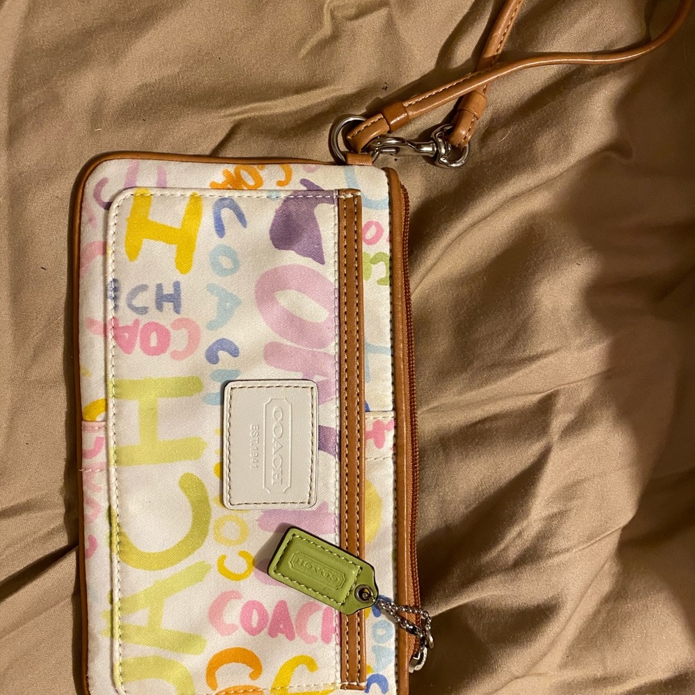 Vintage Coach bag with matching accessory - Picture 2 of 7